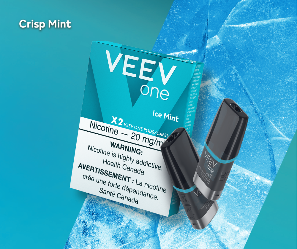 VEEV ONE - CLOSED PODS - ICE MINT (CRISP MINT)