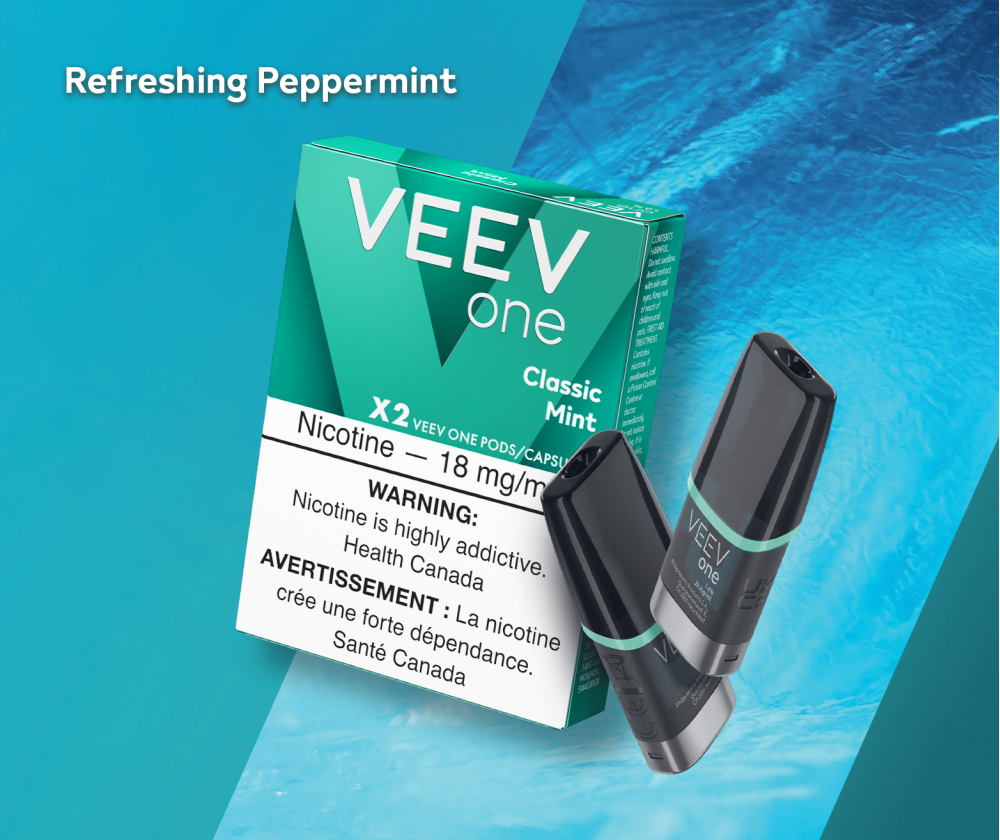 VEEV ONE - CLOSED PODS - CLASSIC MINT (REFRESHING PEPPERMINT)