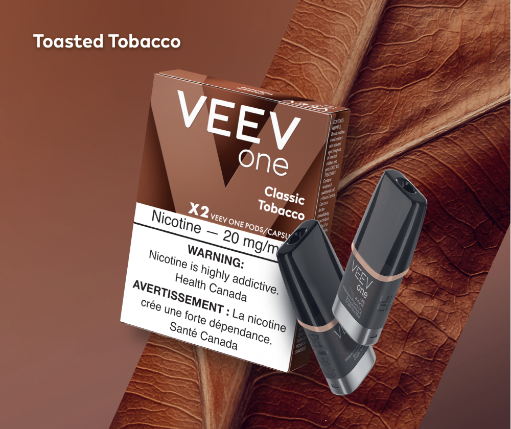 VEEV ONE - CLOSED PODS - CLASSIC TOBACCO (REFINED TOBACCO)