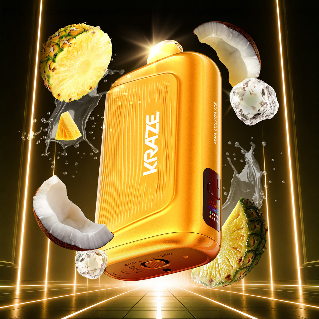 KRAZE GIGA - DISPOSABLE - 150K - 40ML - PINA COLADA ICE