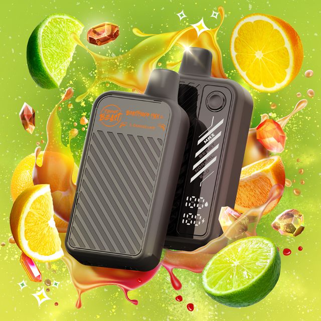 FLAVOUR BEAST BEAST MODE MAX 2 - 50K - DISPOSABLE - SOUR GUSHIN S. ORANGE LIME
