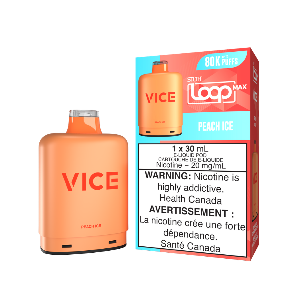 STLTH - LOOP MAX X VICE - 80K - POD - PEACH ICE