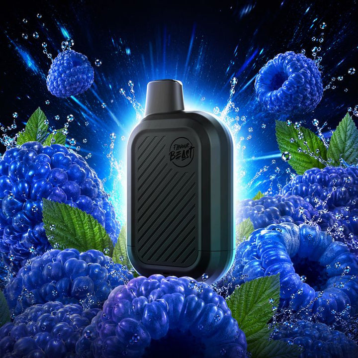 FLAVOUR BEAST SIX - 24K - DISPOSABLE - BOMB BLUE RAZZ