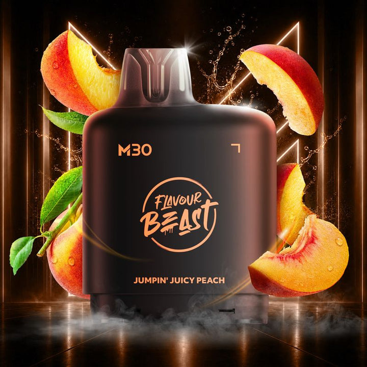 LEVEL X - M SERIES - FLAVOUR BEAST - 30 ML - POD - JUMPIN JUICY PEACH