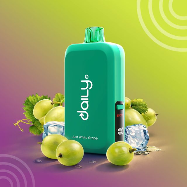 DRIP'N BY ENVI DAILY - DISPOSABLE - JUST WHITE GRAPE