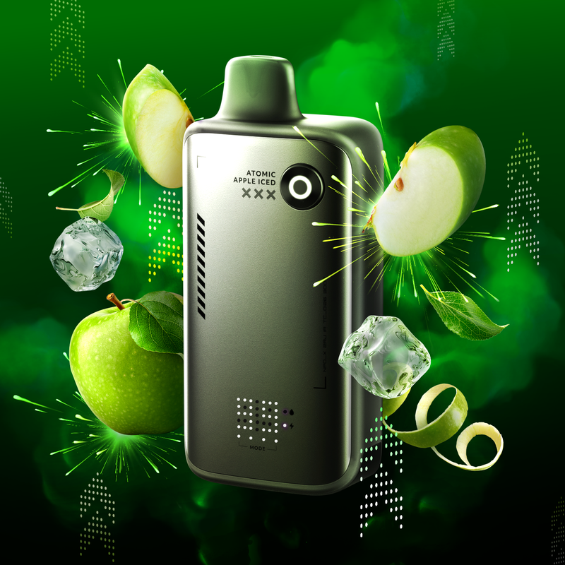 FLAVOUR BEAST ALPHA - 80K - DISPOSABLE - ATOMIC APPLE ICED