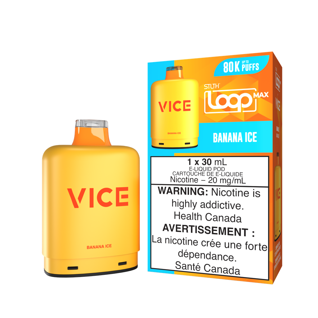 STLTH - LOOP MAX X VICE - 80K - POD - BANANA ICE