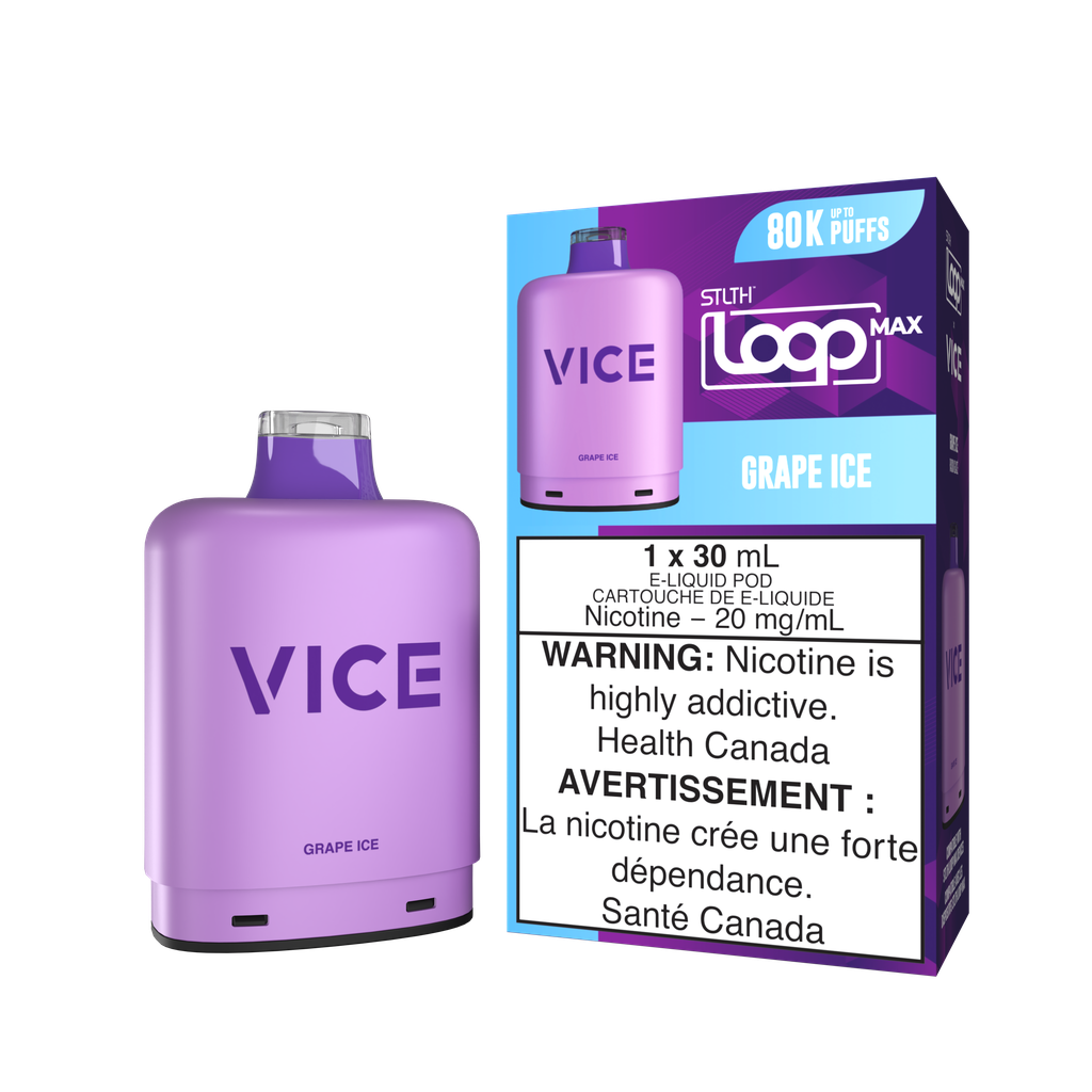 STLTH - LOOP MAX X VICE - 80K - POD - GRAPE ICE