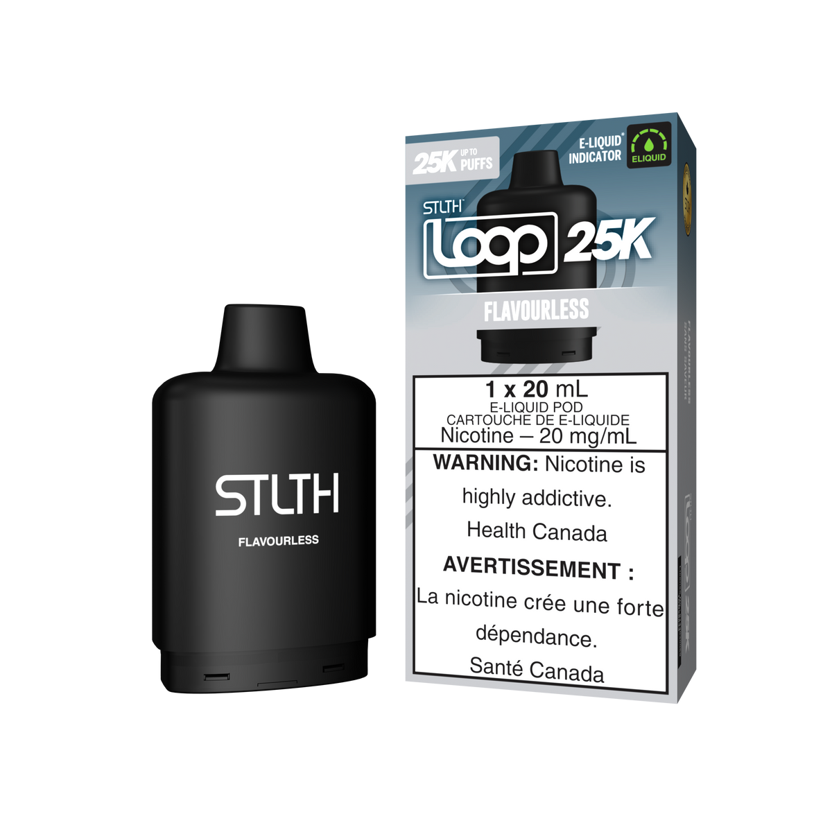 STLTH - LOOP - 25K - POD - FLAVOURLESS