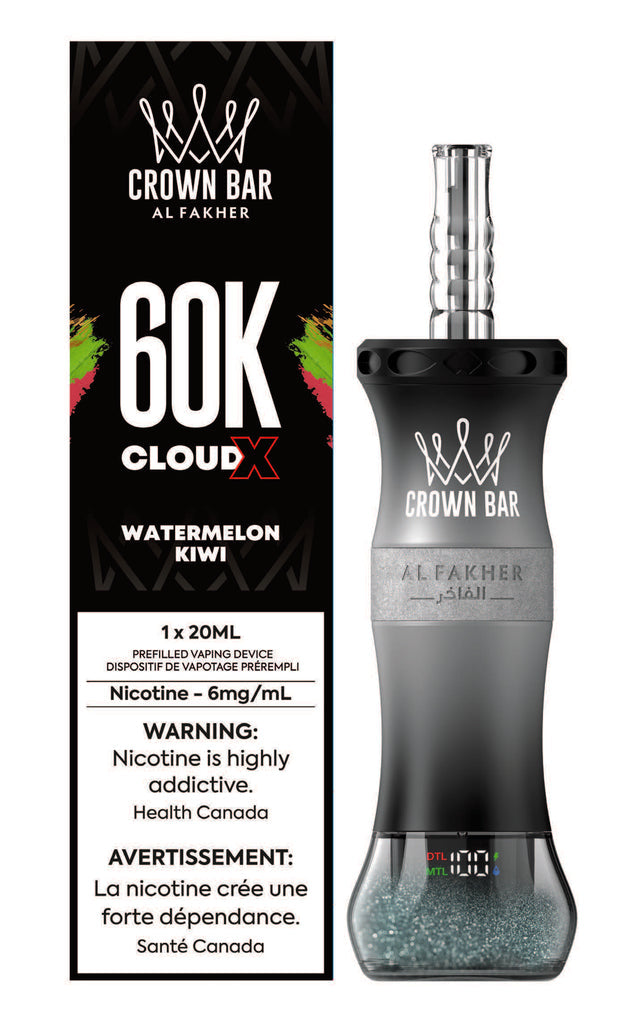 AL FAKHER - CLOUD X 60K - DISPOSABLE - 6MG - WATERMELON KIWI