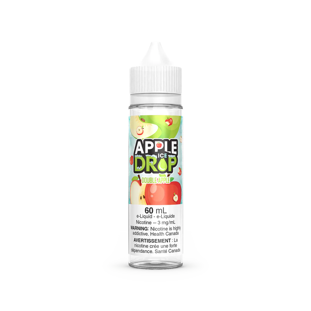APPLE DROP 6mg/mL Freebase NIC, 60mL E-Liquid [ONTARIO]