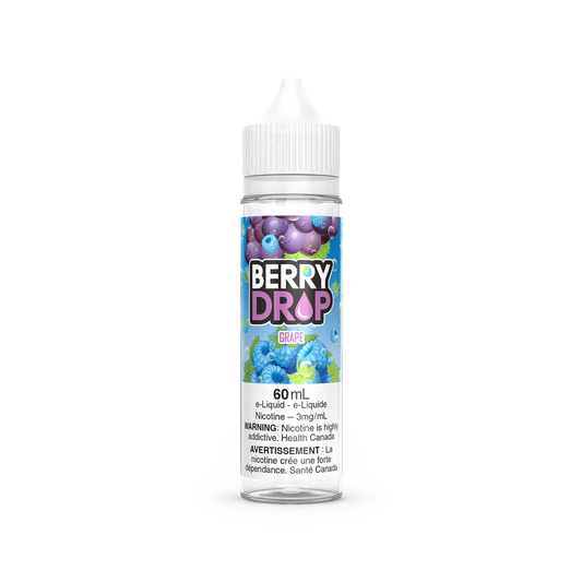 BERRY DROP 0mg/mL Nic, 60mL E-Liquid [ONTARIO]