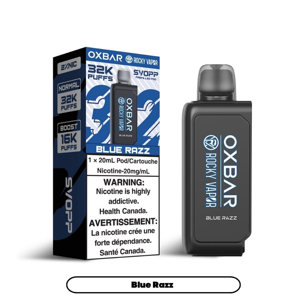 Svopp Rocky Vapor Oxbar 32K Pods [Ontario]