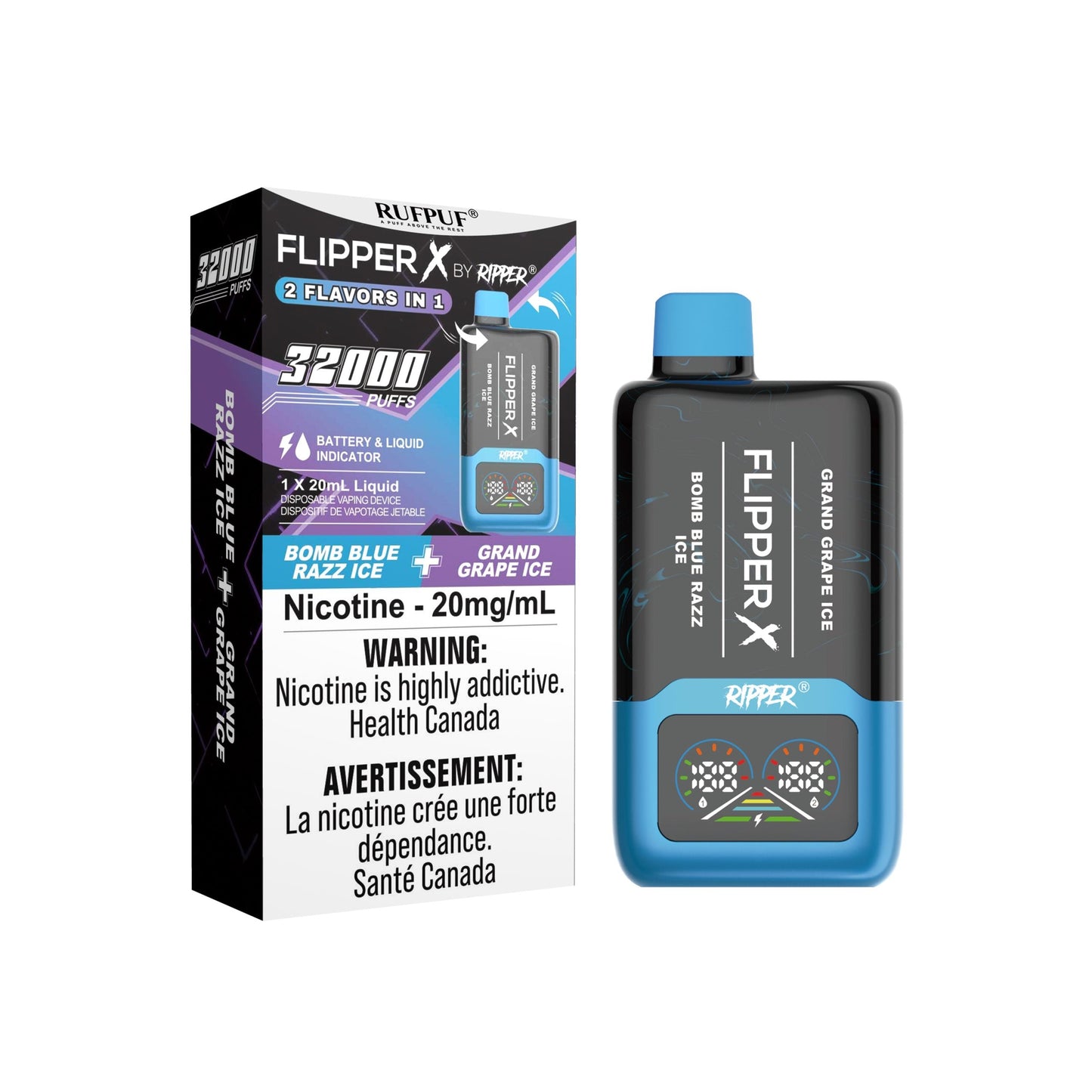 FLIPPER 32K (2 flavours in 1) Disposable [ONTARIO]