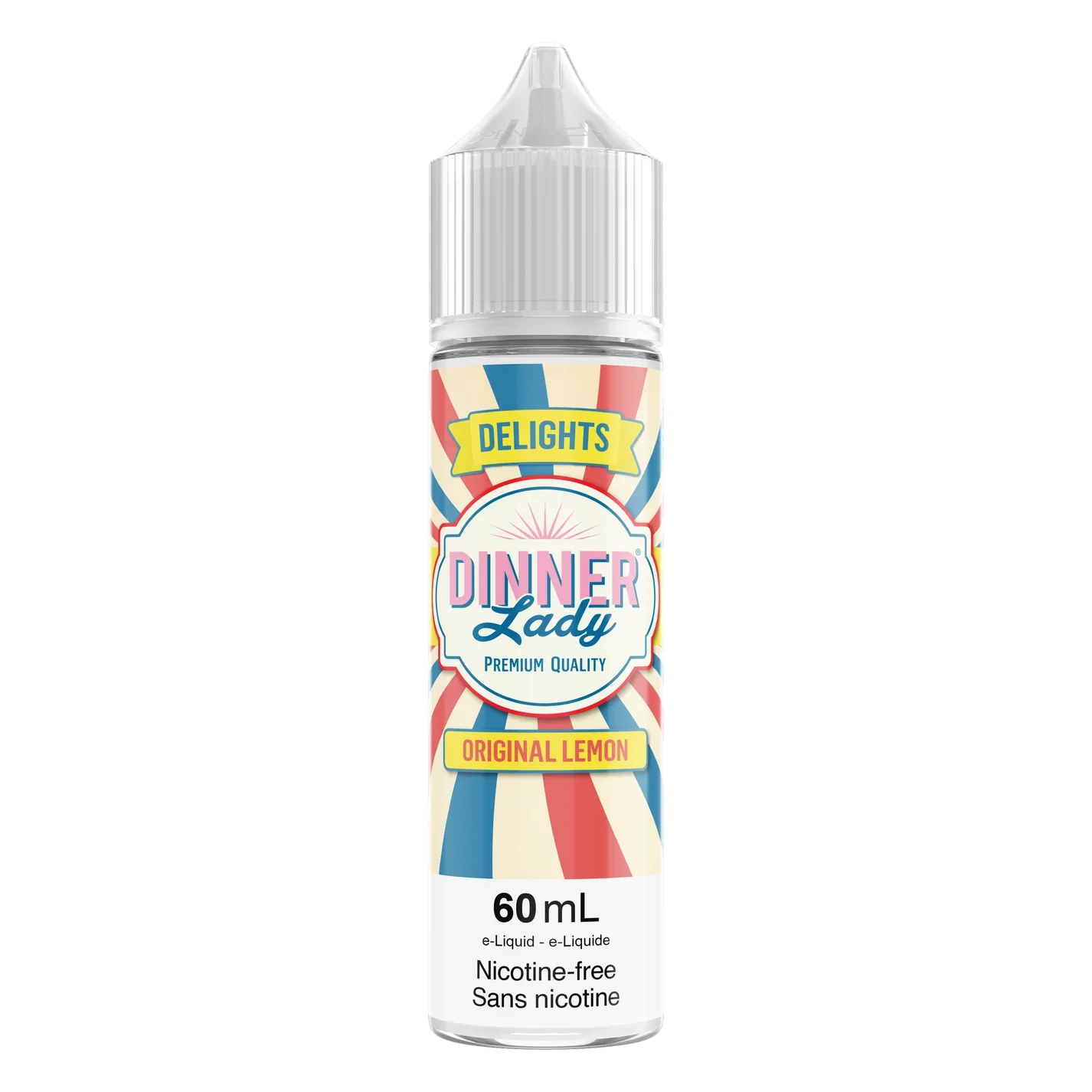 DINNER LADY |3mg Freebase Nic |60mL E Liquid [ONTARIO]