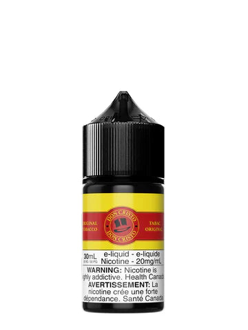 ORIGINAL By Don Cristo - 30mL Salt Nicotine E-liquid [ONTARIO]