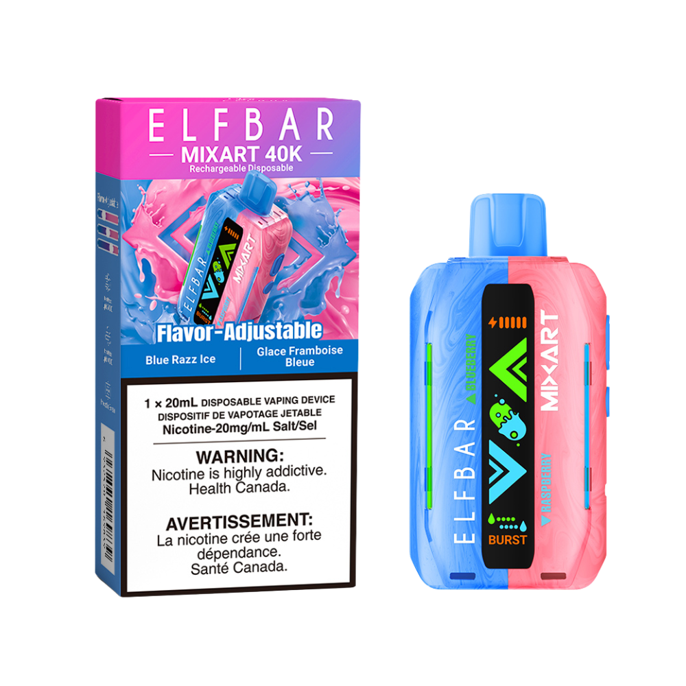 ELFBAR MIXART 40K DISPOSABLE (2 flavours in 1) [ONTARIO]