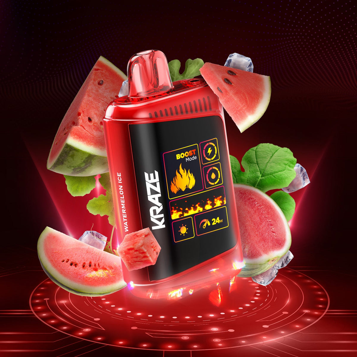 KRAZE - DISPOSABLE - HD MEGA - WATERMELON ICE