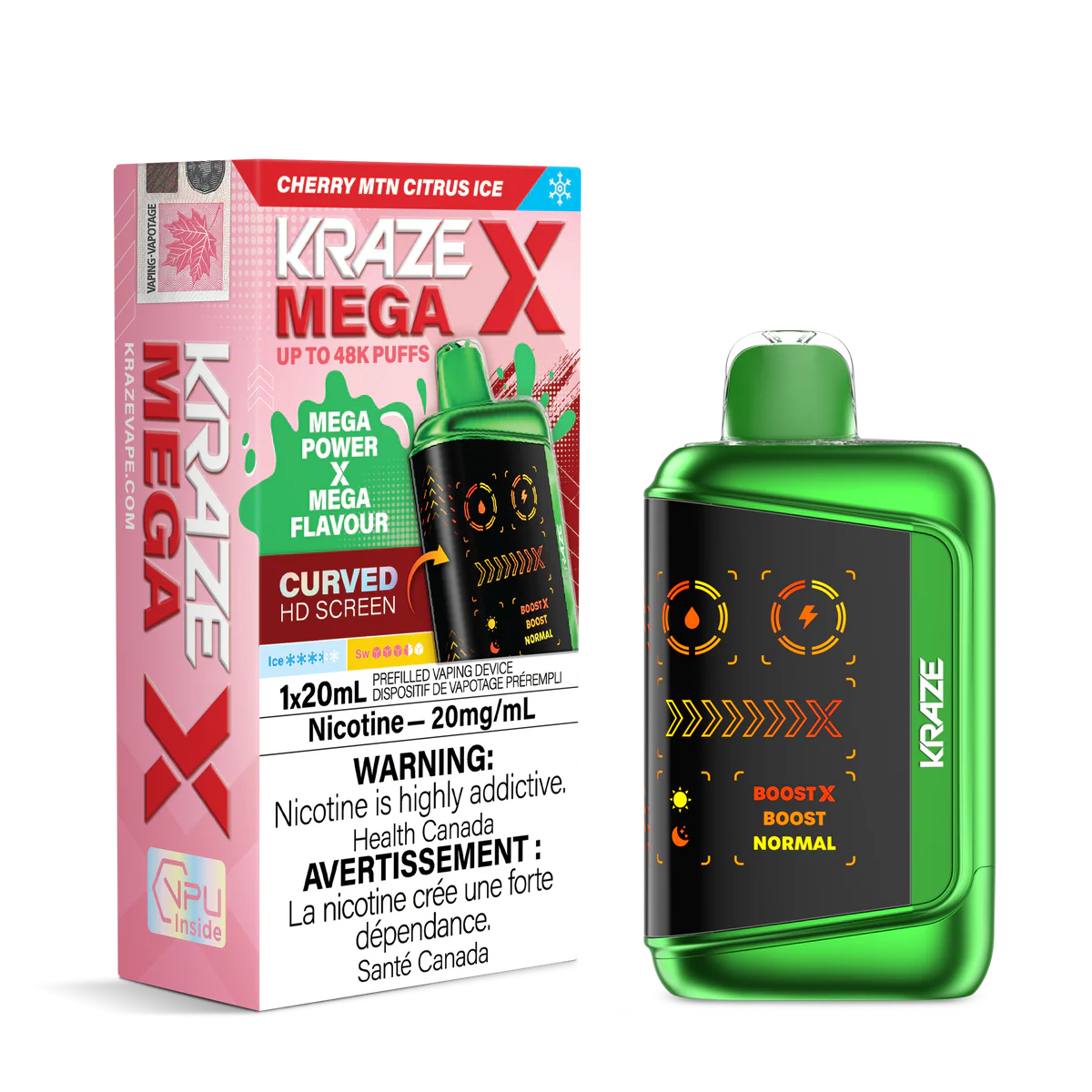 KRAZE X 48K DISPOSABLE [ONTARIO]