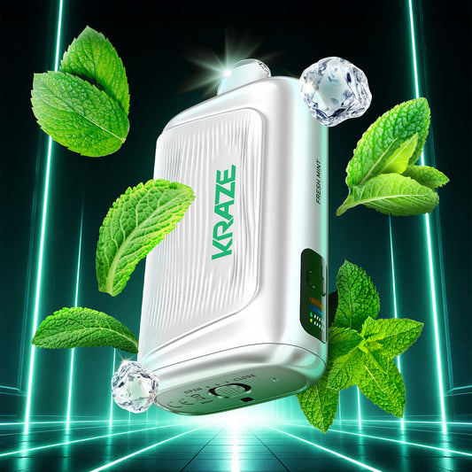 KRAZE GIGA - DISPOSABLE - 150K - 40ML - FRESH MINT