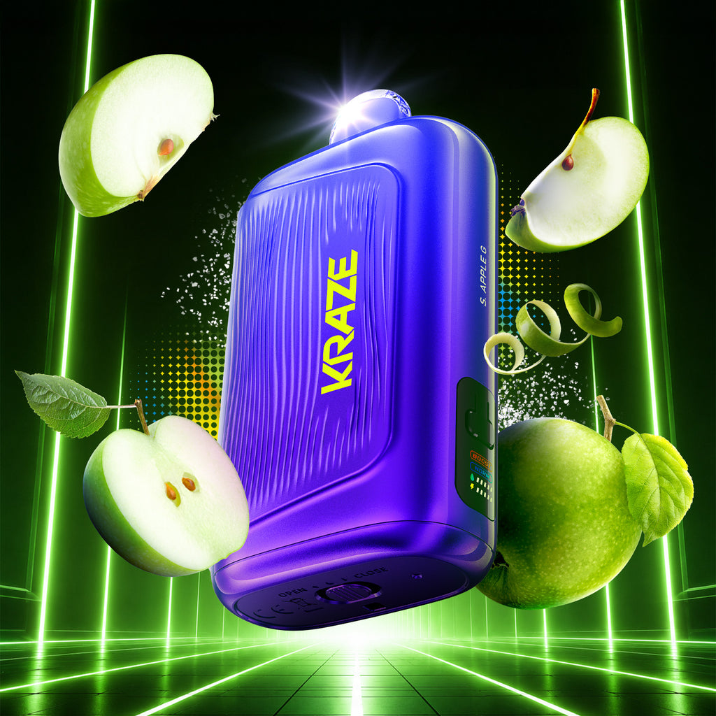 KRAZE GIGA - DISPOSABLE - 150K - 40ML - S. APPLE G