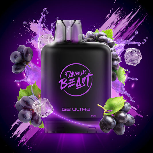 LEVEL X - FLAVOUR BEAST G2 ULTRA POD - PURPLE FIZZ