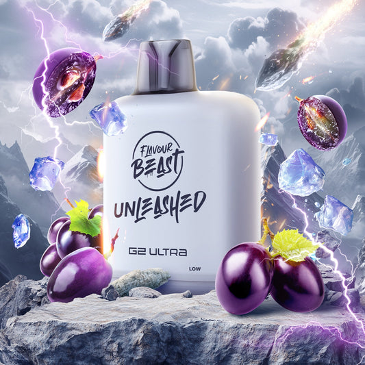 LEVEL X - FLAVOUR BEAST UNLEASHED G2 ULTRA POD - EPIC GRAPE