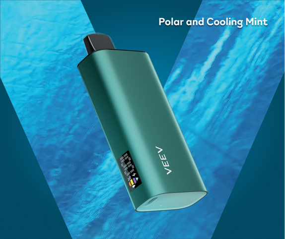 VEEV NOW - 18ML - DISPOSABLE - ICE MINT (POLAR AND COOLING MINT)