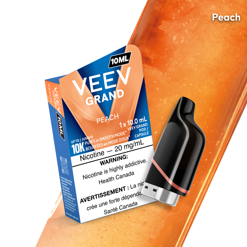 VEEV GRAND - CLOSED PODS - PEACH