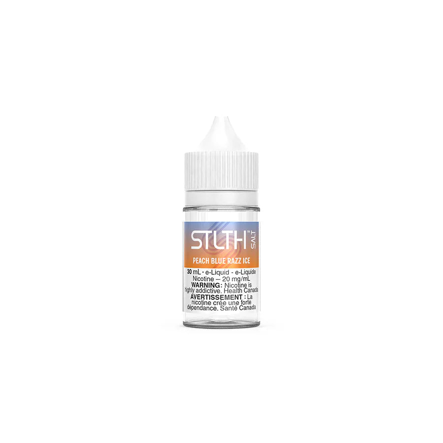 PEACH BLUE RAZZ ICE by STLTH Salt - 30mL E Liquid [ONTARIO]