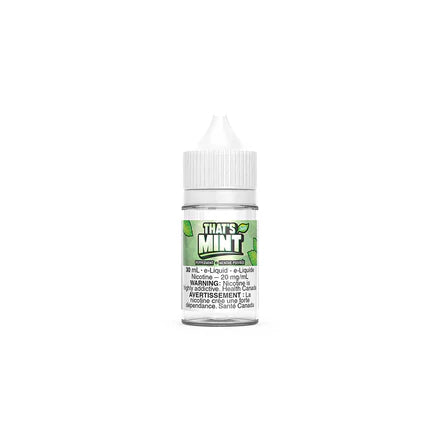 THAT'S MINT  | 12 mg salt nic |30mL E-Liquid [ONTARIO]