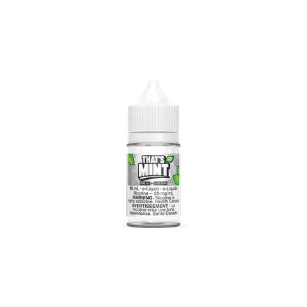 THAT'S MINT  | 12 mg salt nic |30mL E-Liquid [ONTARIO]