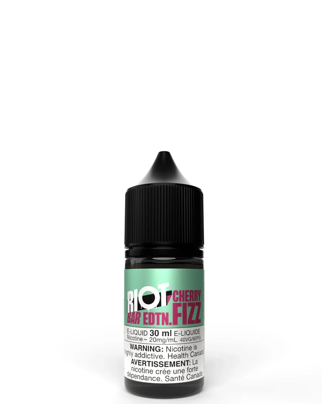 RIOT BAR EDTN. Cherry Fizz, 30mL E-Liquid (SALT) [ONTARIO]