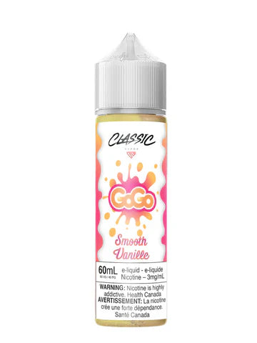 SMOOTH (Vanilla) By Gogo Juice - 60mL E-Liquid [ONTARIO]