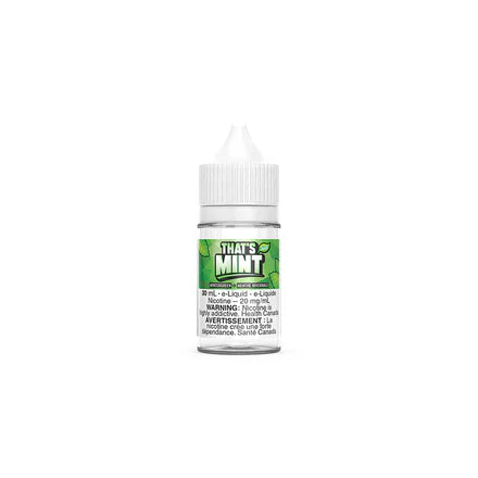 THAT'S MINT  | 12 mg salt nic |30mL E-Liquid [ONTARIO]