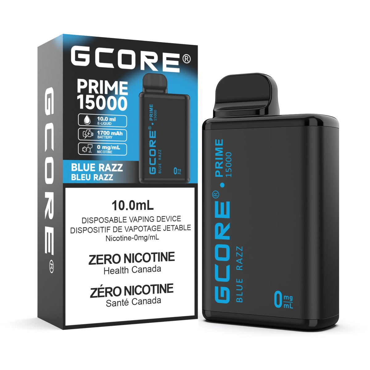 GCORE PRIME 15K Disposable (Nicotine Free) [ONTARIO]