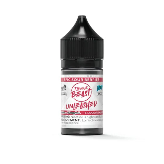 FLAVOUR BEAST UNLEASHED |20mg Salt Nic| 30mL E Liquid [ONTARIO]