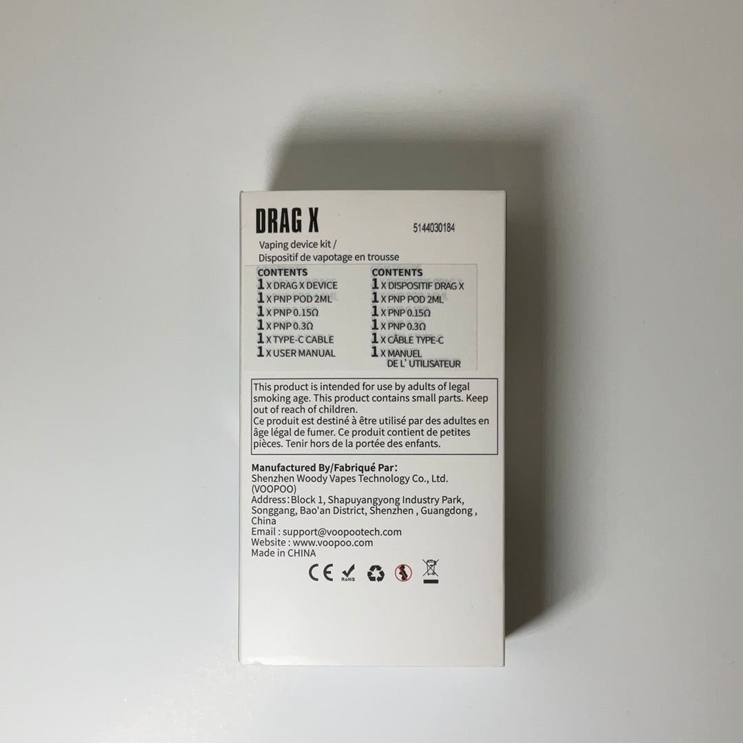 VooPoo Drag X Vaping Device Kit