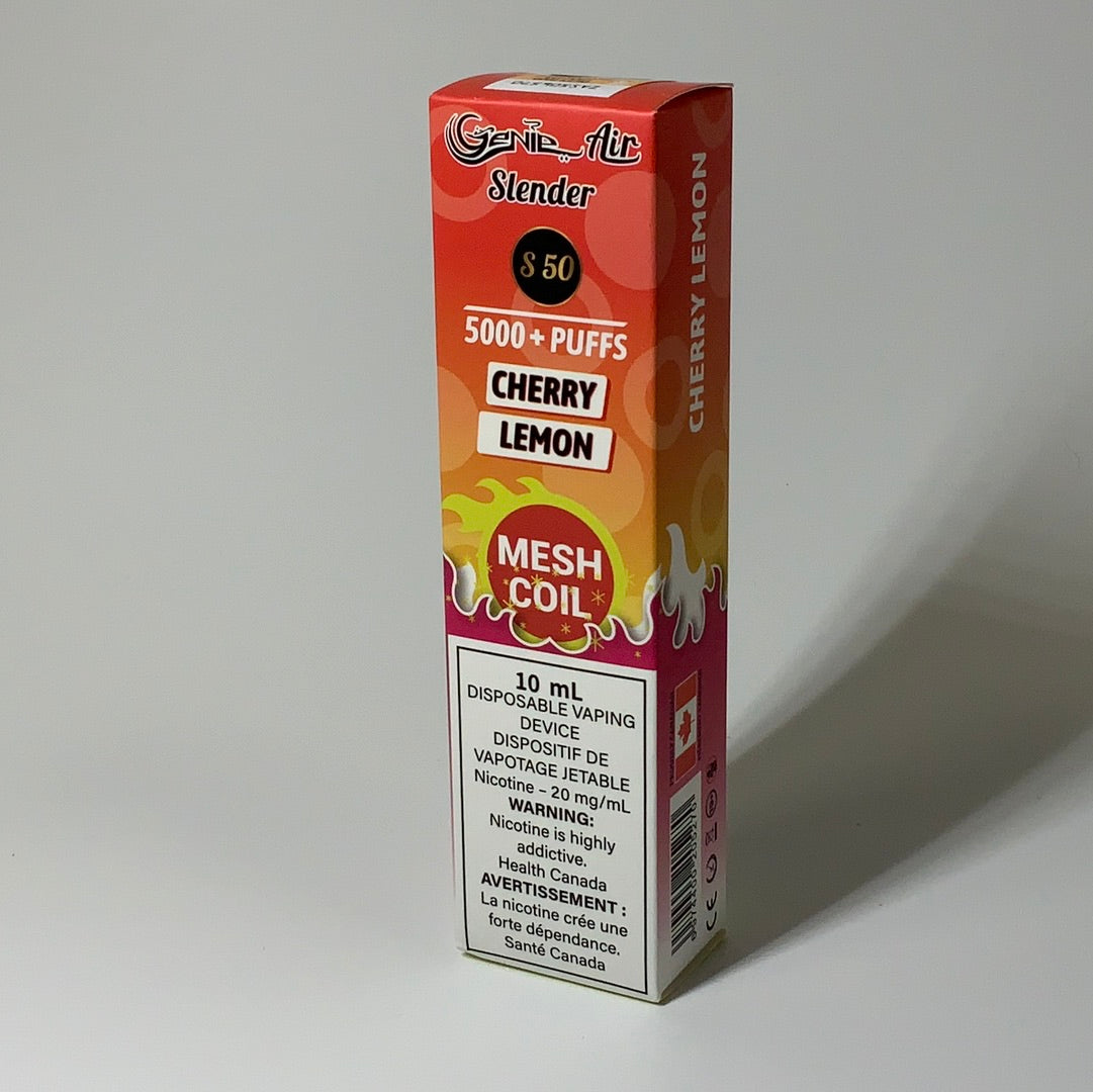 GENIE AIR SLENDER 5000 PUFFS MESH COIL 20 mg Nicotine [ONTARIO]