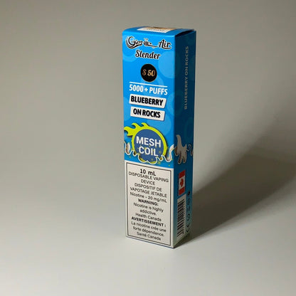 GENIE AIR SLENDER 5000 PUFFS MESH COIL 20 mg Nicotine [ONTARIO]