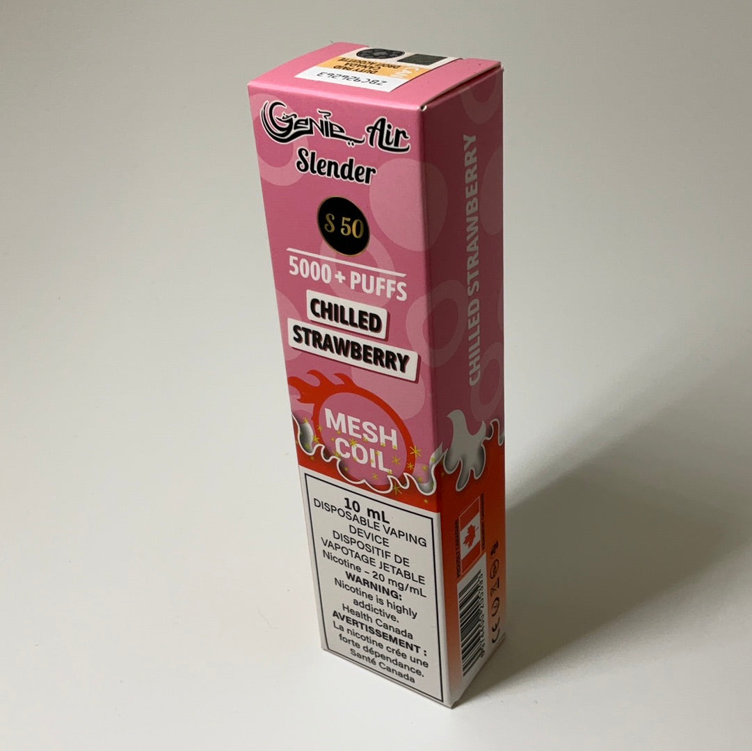 GENIE AIR SLENDER 5000 PUFFS MESH COIL 20 mg Nicotine [ONTARIO]