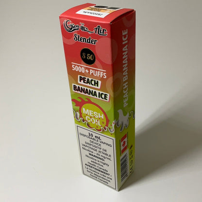 GENIE AIR SLENDER 5000 PUFFS MESH COIL 20 mg Nicotine [ONTARIO]