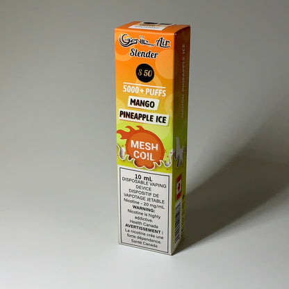 GENIE AIR SLENDER 5000 PUFFS MESH COIL 20 mg Nicotine [ONTARIO]