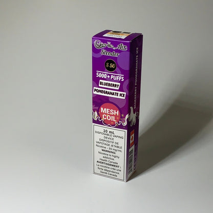 GENIE AIR SLENDER 5000 PUFFS MESH COIL 20 mg Nicotine [ONTARIO]
