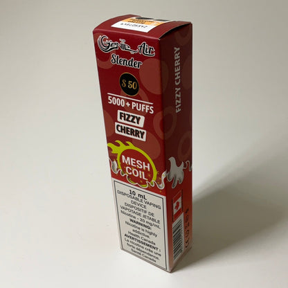 GENIE AIR SLENDER 5000 PUFFS MESH COIL 20 mg Nicotine [ONTARIO]
