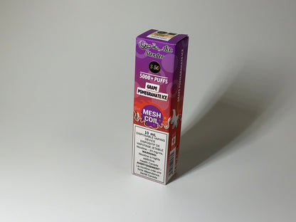 GENIE AIR SLENDER 5000 PUFFS MESH COIL 20 mg Nicotine [ONTARIO]