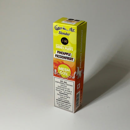 GENIE AIR SLENDER 5000 PUFFS MESH COIL 20 mg Nicotine [ONTARIO]