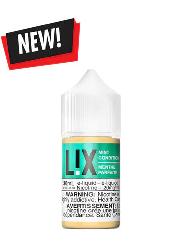L!X Mint Condition, 30mL E-Liquid [ONTARIO]