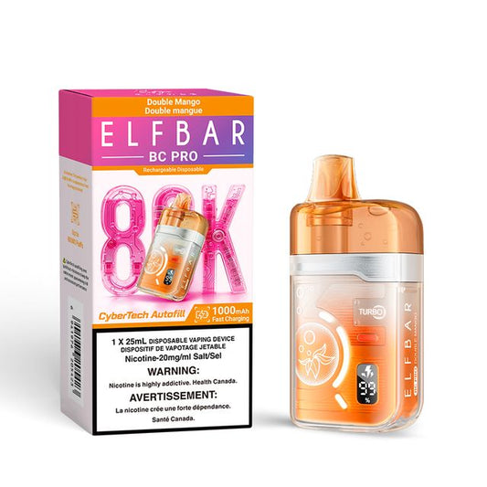 ELF BAR BC PRO DISPOSABLE - 80K - DOUBLE MANGO