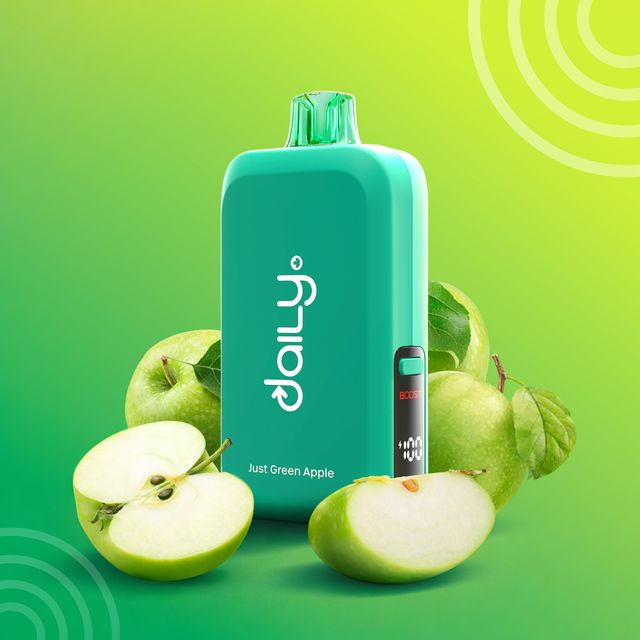 DRIP'N BY ENVI DAILY - DISPOSABLE - JUST GREEN APPLE